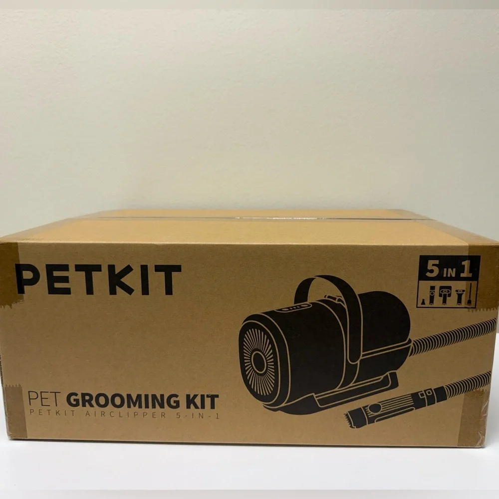 PETKIT AirClipper 5-in-1 Pet Grooming Kit Vacuum Grooming System
